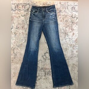 Buckle Black Women's Blue Flared Jeans